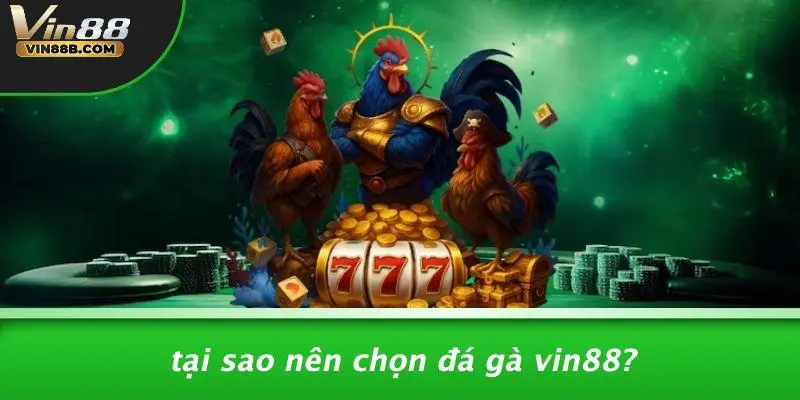 ĐÁ GÀ VIN88 2 Tại Sao Nên Chọn Đá Gà VIN88?